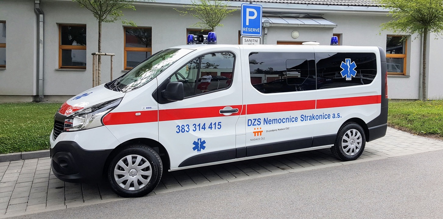 Sanitní vozidlo dopravní zdravotní služby
