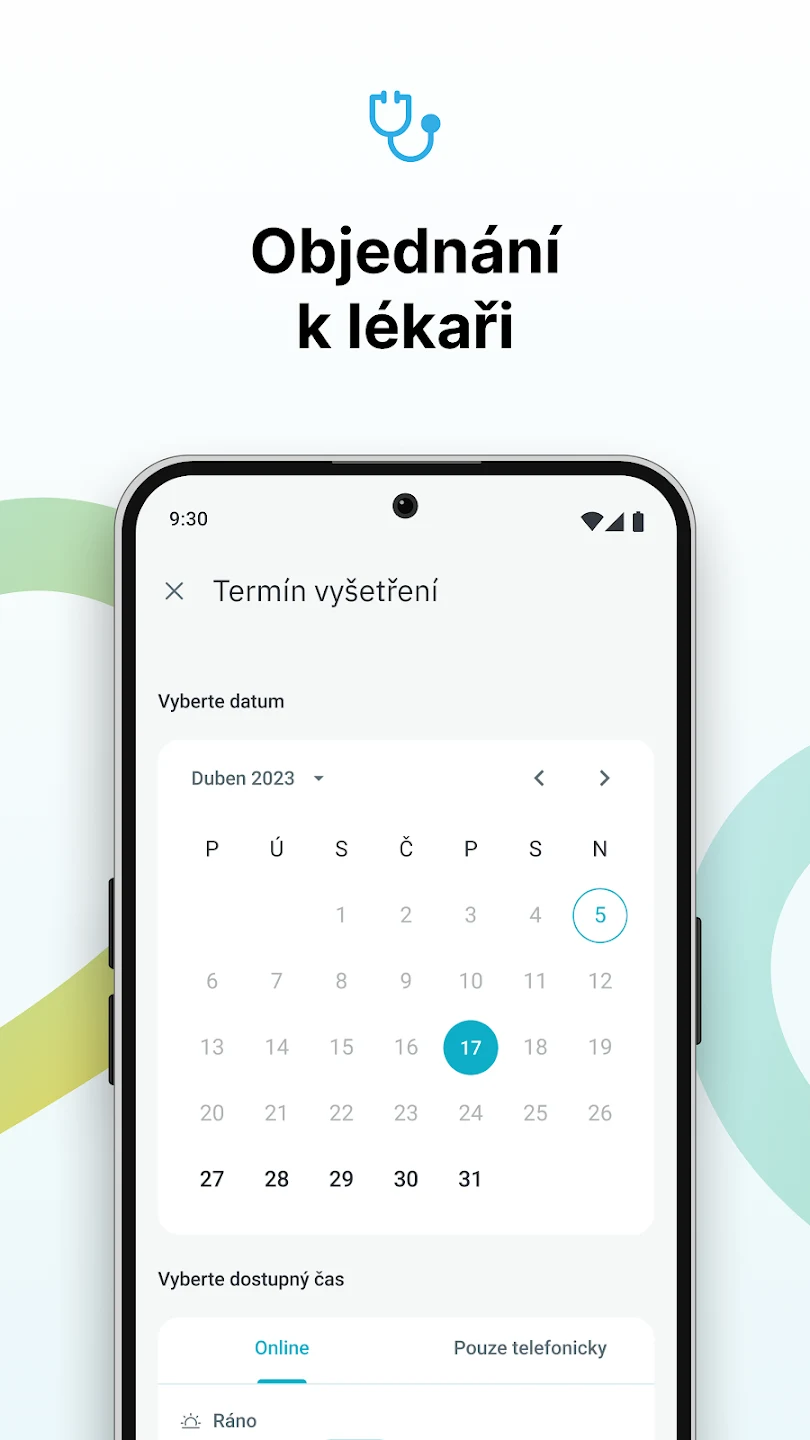 Ukázka aplikace mZdraví 4